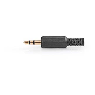 Nedis 3.5 mm jack plug | M | Nedis (Stereo, Verguld) CAVC22900BKG N060201138 - 2