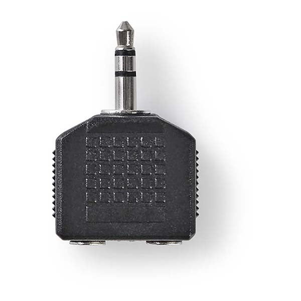 Nedis 3.5 mm jack splitter | V ↔ M | Nedis (Stereo) CAGB22945BK N050301012 - 2