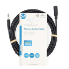 Nedis 3.5 mm jack verlengkabel | Nedis | 3 meter (Stereo) CAGL22050BK30 CAGP22050BK30 N010301502 - 3