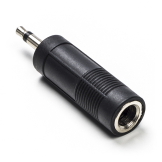 Nedis 3.5 mm (m) naar 6.35 mm jack (v) adapter | Nedis (Mono) CAGP22934BK N050301007 - 