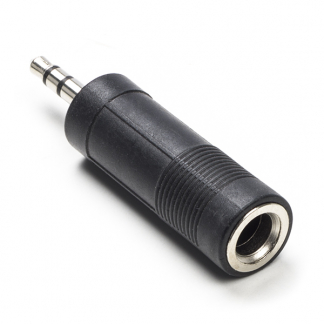 Nedis 3.5 mm (m) naar 6.35 mm jack (v) adapter | Nedis (Stereo) CAGB22935BK N050301209 - 