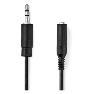 Nedis 3.5 mm (m) naar 6.35 mm jack (v) adapterkabel | Nedis | 0.2 meter (Stereo) CAGB22550BK02 CAGP22550BK02 N010301196 - 2