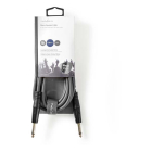 Nedis 6.35 mm jack kabel | M ↔ M | Nedis | 3 meter (Mono, 100% koper, 2-polig) COTH23050GY30 N010301224 - 3