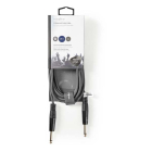 Nedis 6.35 mm jack kabel | M ↔ M | Nedis | 3 meter (Mono, Ongebalanceerd, 100% koper, 2-polig) COTH23000GY30 N010301205 - 3