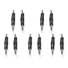 Nedis 6.35 mm jack kabel | Nedis | 1.5 meter | 5 stuks (Mono, Ongebalanceerd, 100% koper) COTH23000GY15 V010301204 - 1