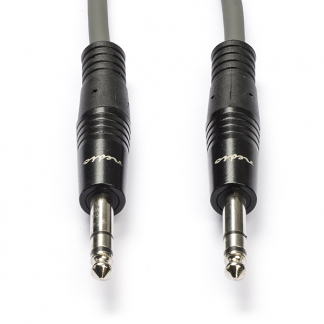 Nedis 6.35 mm jack kabel | Nedis | 1.5 meter (Stereo, Gebalanceerd, 100% koper) COTH23020GY15 N010301213 - 1