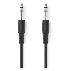 Nedis 6.35 mm jack kabel | Nedis | 2 meter (Stereo) CAGL23000BK20 CAGP23000BK20 N010301201 - 2