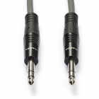 6.35 mm jack kabel | Nedis | 3 meter (Stereo, Gebalanceerd, 100% koper)