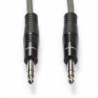 Nedis 6.35 mm jack kabel - Nedis - 1.5 meter (Stereo, Gebalanceerd, 100% koper) COTH23020GY15 N010301213