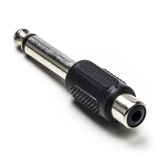 Nedis 6.35 mm jack (m) naar tulp (v) adapter | Nedis (Mono) CAGB23935BK CAGP23935BK N050302013 - 1
