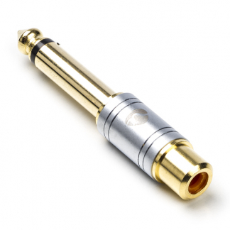 Nedis 6.35 mm jack (m) naar tulp (v) adapter | Nedis (Mono, Metaal) CAGC23935ME K050301217 - 