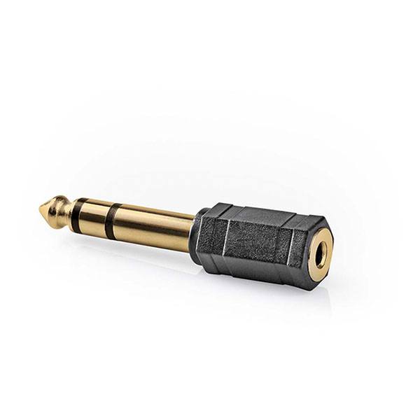 Nedis 6.35 mm jack naar 3.5 mm jack adapter | M ↔ V | Nedis (Stereo) CABW23930AT K010411297 - 1
