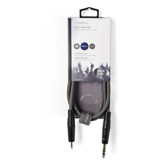 Nedis 6.35 mm jack naar 3.5 mm jack kabel | M ↔ M | Nedis | 1.5 meter (Stereo, 100% koper) COTH23205GY15 N010301108 - 4