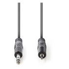 Nedis 6.35 mm jack naar 3.5 mm jack kabel | Nedis | 3 meter (Stereo, 100% koper) COTH23205GY30 N010301109 - 3