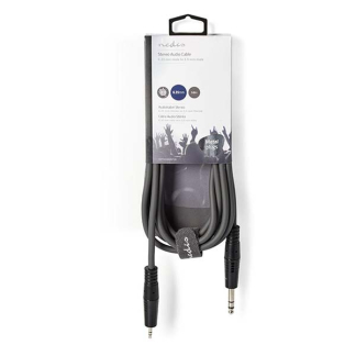 Nedis 6.35 mm jack naar 3.5 mm jack kabel | Nedis | 3 meter (Stereo, 100% koper) COTH23205GY30 N010301109 - 4