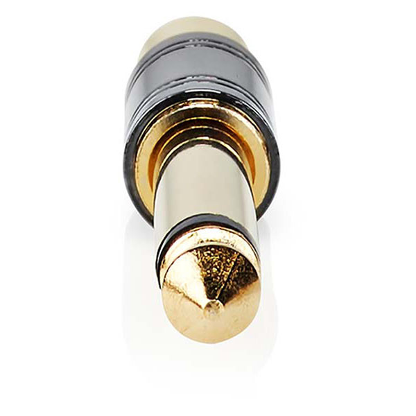 Nedis 6.35 mm jack naar tulp adapter | M ↔ V | Nedis (Mono) CABW23935BKG K010411296 - 2