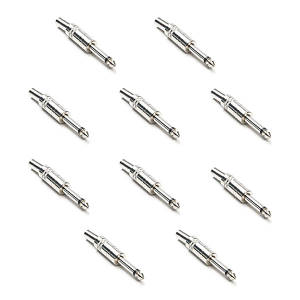 Nedis 6.35 mm jack plug | M | Nedis | 10 stuks (Mono, Metaal) CAVC23980ME V060201214 - 1