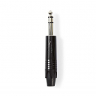 6.35 mm jack plug | M | Nedis (Stereo, Metaal)
