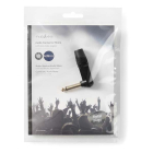 Nedis 6.35 mm jack plug | Nedis (Mono, Haaks, Metaal, Mannelijk) COTP23902BK K060201203 - 2