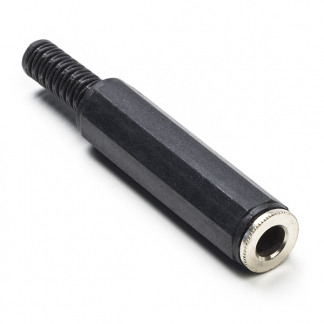 Nedis 6.35 mm jack plug | Nedis (Mono, Vrouwelijk) CAVC23985BK N060201231 - 1