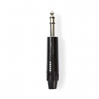 Nedis 6.35 mm jack plug | Nedis (Stereo, Metaal, Mannelijk) COTP23901BK K060201205