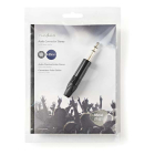 Nedis 6.35 mm jack plug | Nedis (Stereo, Metaal, Mannelijk) COTP23901BK K060201205 - 2