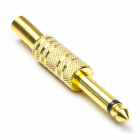 Nedis 6.35 mm jack plug - Nedis (Mono, Metaal, Verguld, Mannelijk) CAVC23982GD N060201207 Nedis 6.35 mm jack plug - Nedis (Mono, Metaal, Verguld, Mannelijk) CAVC23982GD N060201207