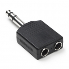 Nedis 6.35 mm jack splitter | Nedis (Stereo) CAGP23940BK N050301201