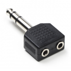Nedis 6.35 mm jack splitter - Nedis (Stereo) CAGP23922BK N050301206 Nedis 6.35 mm jack splitter - Nedis (Stereo) CAGP23922BK N050301206