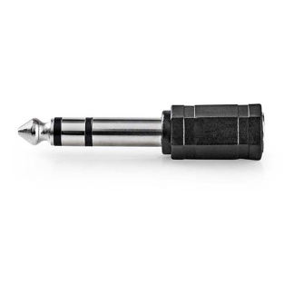 Nedis 6.35 mm (m) naar 3.5 mm jack (v) adapter | Nedis (Stereo) CAGB23930BK CAGP23930BK N050301205 - 2