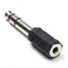 6.35 mm (m) naar 3.5 mm jack (v) adapter | Nedis (Stereo)