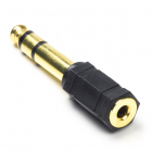 6.35 mm (m) naar 3.5 mm jack (v) adapter | Nedis (Stereo, Verguld)