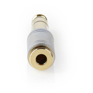 Nedis 6.35 mm (m) naar 3.5 mm jack (v) adapter | Nedis (Stereo, Verguld, Metaal) CAGC23930ME K050301216 - 4