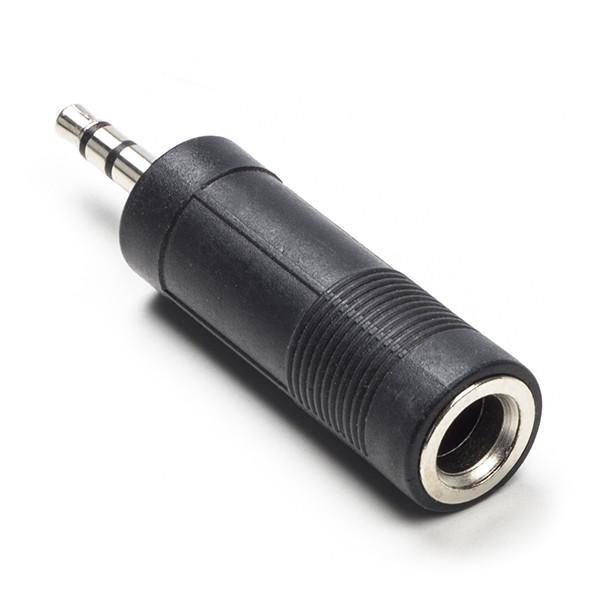 Nedis 6.35 mm naar 3.5 mm jack adapter | V ↔ M | Nedis (Stereo) CAGB22935BK N050301209 - 1
