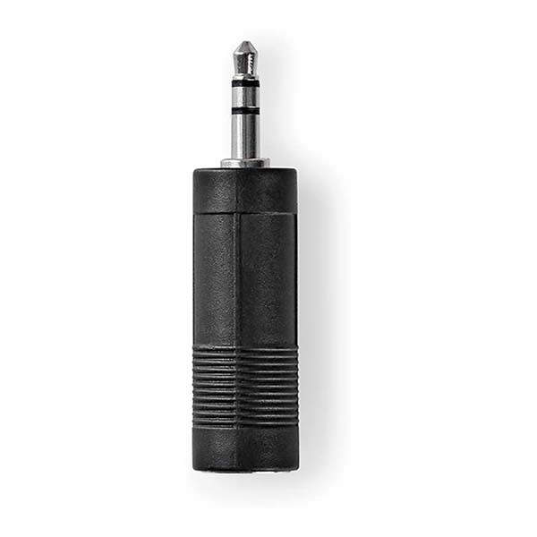 Nedis 6.35 mm naar 3.5 mm jack adapter | V ↔ M | Nedis (Stereo) CAGB22935BK N050301209 - 2