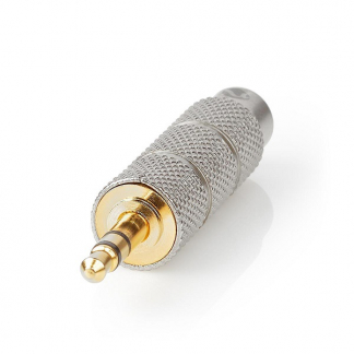 Nedis 6.35 mm naar 3.5 mm jack adapter | V ↔ M | Nedis (Stereo, Verguld) CATB22935GD K010214274