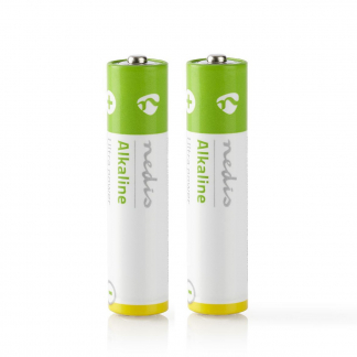 Nedis AAA batterij - Nedis - 2 stuks (Alkaline, 1.5 V) BAAKLR032SP N105005017