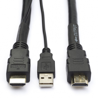 Nedis Actieve HDMI kabel 2.0 | Nedis | 40 meter (4K@60Hz) CVGL34620BK400 CVGT34620BK400 N010101015 - 1