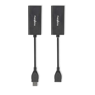 Nedis Actieve USB-verlenger | Tot 50 meter | USB 2.0 (UTP, STP, FTP, 100% koper) CCGB61EXTBK500 K040200017 - 2