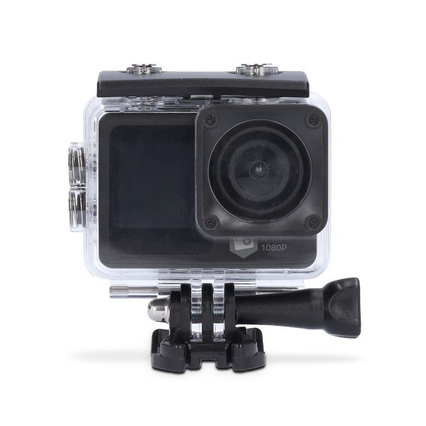 Nedis Action camera | Nedis (Dubbel scherm, 1080p, 30fps, Waterbestendig, Wifi) ACAM31BK K170406157 - 1
