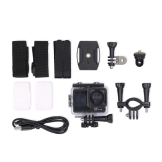 Nedis Action camera | Nedis (Dubbel scherm, 1080p, 30fps, Waterbestendig, Wifi) ACAM31BK K170406157 - 4