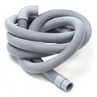 Nedis Afvoerslang vaatwasser | 22 - 19 mm | 2.5 meter (Gehoekt/Recht, 0.5 Bar, 60 °C) WAOH2219SHP25 K081000189 - 1