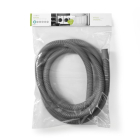 Nedis Afvoerslang vaatwasser | 22 - 19 mm | 2.5 meter (Gehoekt/Recht, 0.5 Bar, 60 °C) WAOH2219SHP25 K081000189 - 2
