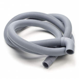 Nedis Afvoerslang vaatwasser | 22 - 19 mm | 2 meter (Gehoekt/Recht, 0.5 Bar, 60 °C) WAOH2219SHP20 K081000188 - 1