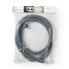 Nedis Afvoerslang vaatwasser | 22 - 19 mm | 2 meter (Gehoekt/Recht, 0.5 Bar, 60 °C) WAOH2219SHP20 K081000188 - 2
