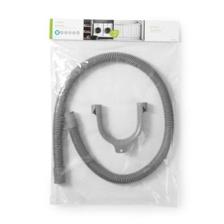Nedis Afvoerslang wasmachine | 21 - 19 mm | 1 meter (Recht, 1.5 Bar, 90 °C) WAOH2119SSP10 A081000183 - 2