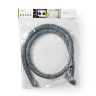 Nedis Afvoerslang wasmachine | 21 - 19 mm | 2.5 meter (Recht, 1.5 Bar, 90 °C) WAOH2119SSP25 A081000185 - 2