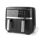 Nedis Airfryer | Nedis | 2 x 3.8 liter (2850W, Dubbel, Digitaal) KAAFD350EBK K170108172 - 3