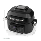 Nedis Airfryer | Nedis | 6 liter (1660W, Digitaal) KAAFG600BK K170108185 - 5