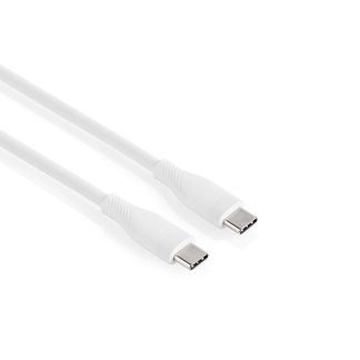 Nedis Apple oplaadkabel | USB C ↔ USB C 2.0 | 1.5 meter (Vertind koper, Power Delivery, 60W, Wit) CCGB60820WT15 M010214338 - 